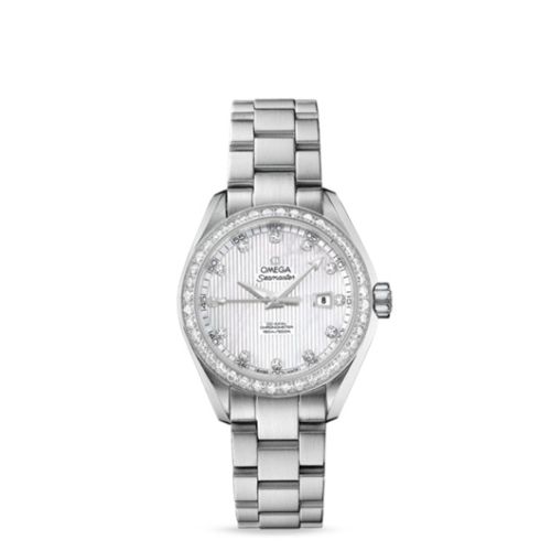 Omega Seamaster Aqua Terra 150M Co-Axial 34 Stainless Steel / Diamond / MOP / Bracelet